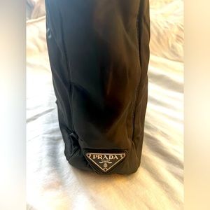 Vintage rare Prada bag - anthracite nylon with authenticity cards